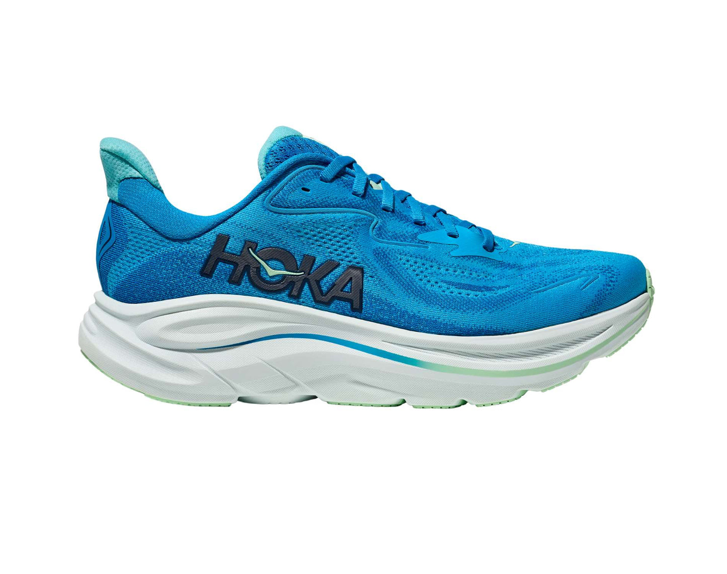 Zapatillas de running anchas para hombre Hoka Clifton 10